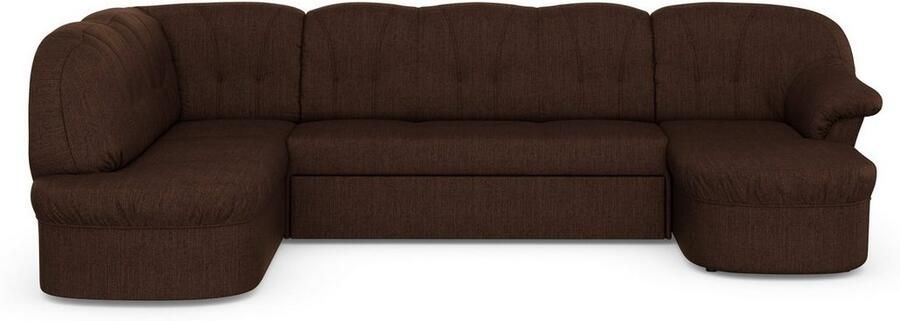 DOMO collection Zithoek Pegnitz tijdloos en modern met aantrekkelijke rugstepping U-vorm