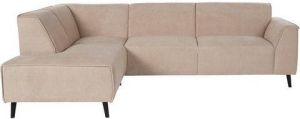 DOMO collection Hoekbank Amora met binnenvering