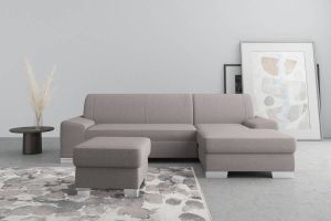 DOMO collection Hoekbank Anzio naar keuze met slaapfunctie en binnenvering