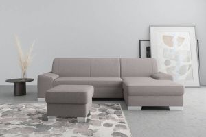 DOMO collection Hoekbank Anzio naar keuze met slaapfunctie en binnenvering