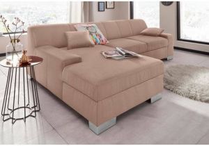 DOMO collection Hoekbank Bero optioneel met bedfunctie