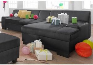 DOMO collection Hoekbank Norma optioneel met bedfunctie