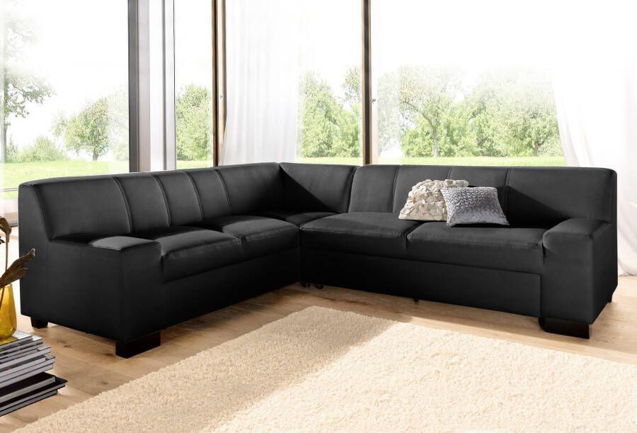 DOMO collection Hoekbank Norma Top optioneel met slaapfunctie