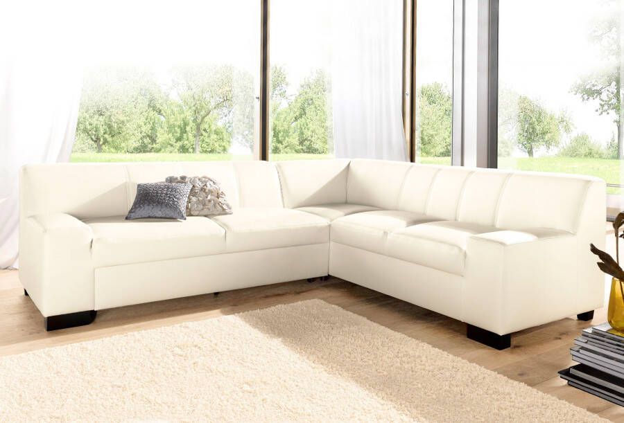 DOMO collection Hoekbank Norma Top optioneel met slaapfunctie