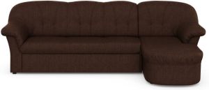 DOMO collection Hoekbank Pegnitz optioneel met bedfunctie