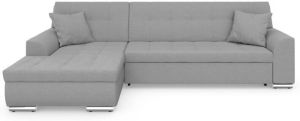 DOMO collection Hoekbank Treviso optioneel met bedfunctie