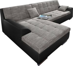 DOMO collection Hoekbank Treviso optioneel met bedfunctie