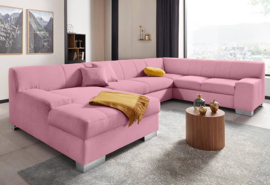 DOMO collection Zithoek Bero U-Form optioneel met slaapfunctie