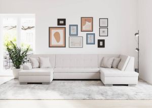 DOMO collection Zithoek Treviso optioneel met bedfunctie