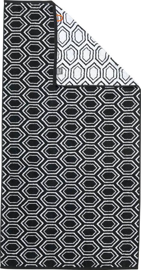 Done. Douchelaken DAILY SHAPES ETHNO Jacquardweefsel modern motief (1 stuk)