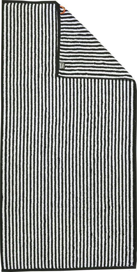 Done. Douchelaken DAILY SHAPES STRIPES met jacquardmotief gestreept (1 stuk)