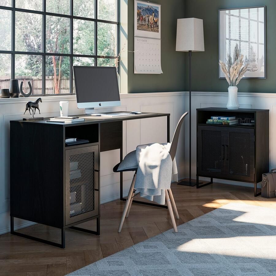 Dorel Home Bureau Purdue Deur met magneetsluiting onderstel van metaal hoogte 76 5 cm (1 stuk)