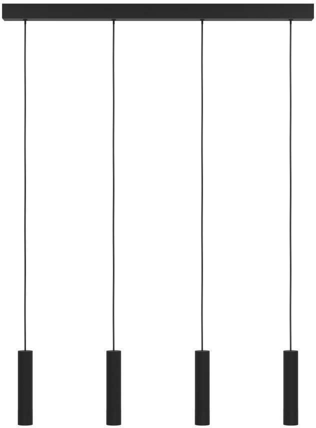 EGLO Hanglamp ALMUDAINA Hanglamp staal IP20 eettafellamp hanglamp lamp (1 stuk) - Foto 2