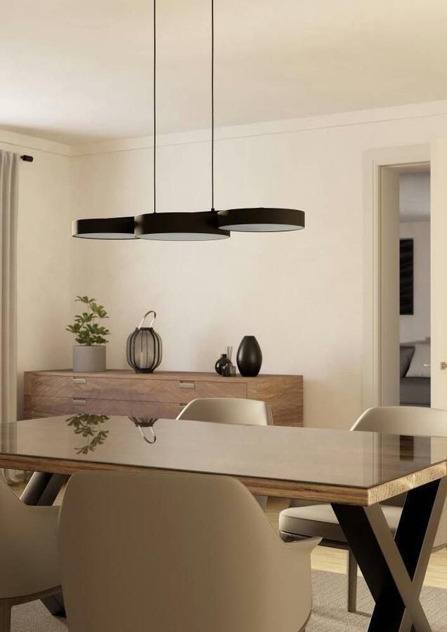 EGLO Hanglamp BARBANO-Z App en spraakbesturing Alexa ‎82 x 30 x 110 cm excl. afstandsbediening (1 stuk) - Foto 6
