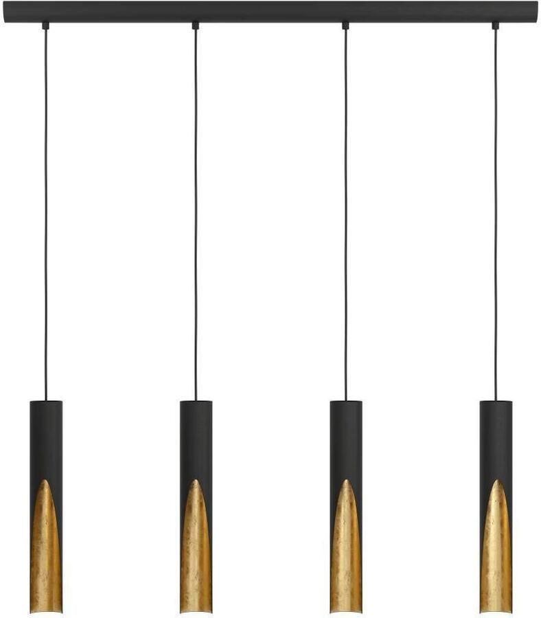 EGLO Hanglamp BARBOTTO Hanglamp staal GU10 IP20 hanglamp eetkamerlamp (1 stuk) - Foto 1