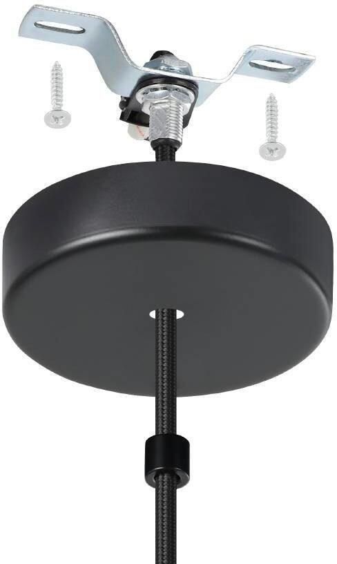 EGLO Hanglamp CARLTON Vintage Hanglamp 1 lamps Draadgaas Industrieel 110x31cm - Foto 5