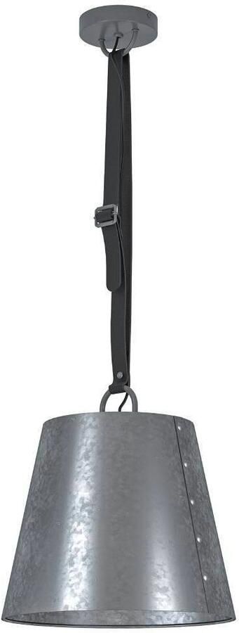 EGLO  Chertsey Hanglamp - E27 - Ø 33 5 cm - Grijs