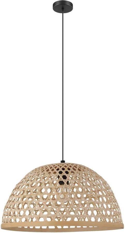 EGLO  Claverdon Hanglamp - 1 lichts - Ø49 5 cm - E27 - Zwart