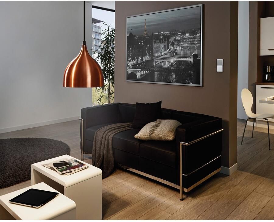EGLO  Coretto - Hanglamp - 1 Lichts - Ø170mm. - Koperkleurig