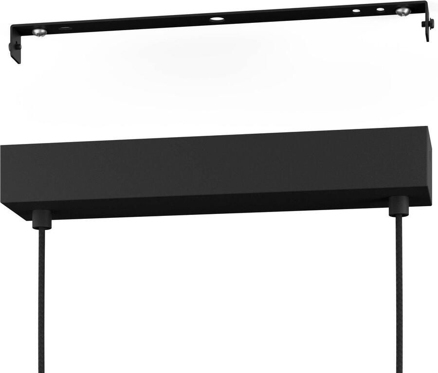 EGLO Â FilagoÂ HanglampÂ -Â E27Â -Â 88Â cmÂ -Â Zwart Bruin Leen Bakker - Foto 2