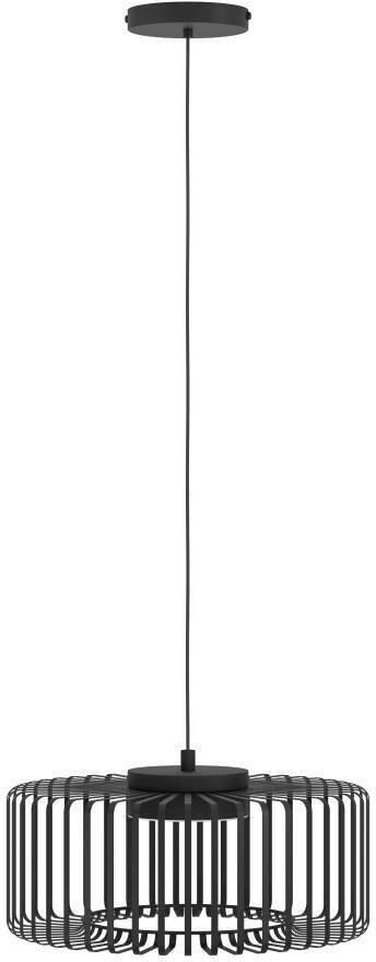 EGLO Hanglamp GINESTRONE-Z hanglamp zwart ZigBee 3.0 timer pendellamp App spraakbesturing Alexa ‎110x45x45cm excl. afstandsbediening (1 stuk) - Foto 8