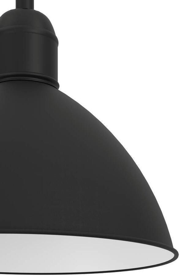 EGLO Hanglamp HYKEHAM Hanglamp staal E27 hanglamp eetkamerlamp lamp (1 stuk)