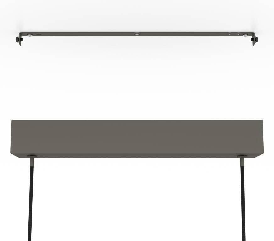 EGLO Hanglamp LISCIANA FSCM70HB Aluminium in bruin en hout in walnoot-look Lamp (1 stuk)