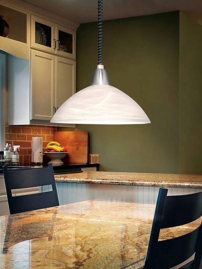 EGLO Hanglamp LORD 2 hanglamp in hoogte verstelbaar hanglamp keuken eetkamer klassiek design 110x36cm (1 stuk)