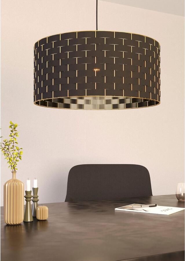 EGLO Hanglamp MARASALES Hanglamp in zwart van staal excl. E27 1X40W (1 stuk) - Foto 4