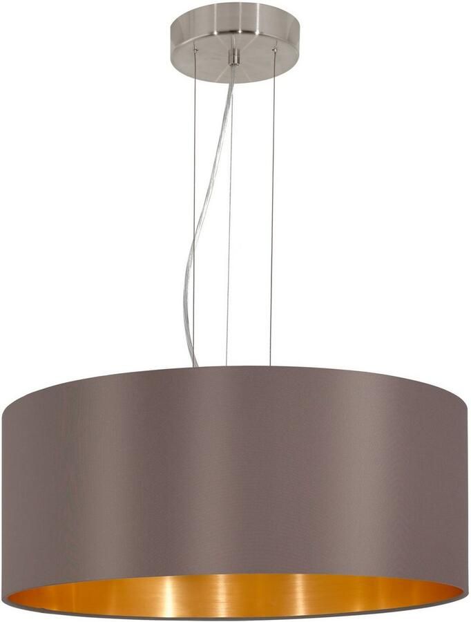 EGLO Hanglamp MASERLO hanglamp woonkamer eetkamer gezellig 110x53cm - Foto 2