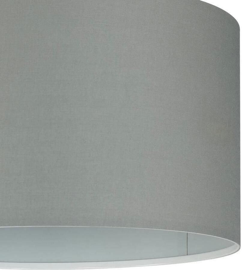 EGLO  Pasteri - Hanglamp - 1 Lichts - Ø38cm - Nikkel-Mat - Grijs