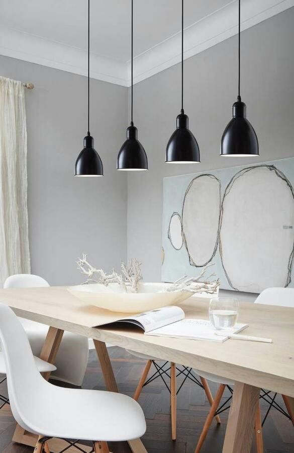 EGLO Hanglamp PRIDDY hanglamp pendellamp staal zwart E27 industrieel Woonkamerlamp eettafellamp 4 lamps vintage 110x97 5x15 5cm - Foto 6