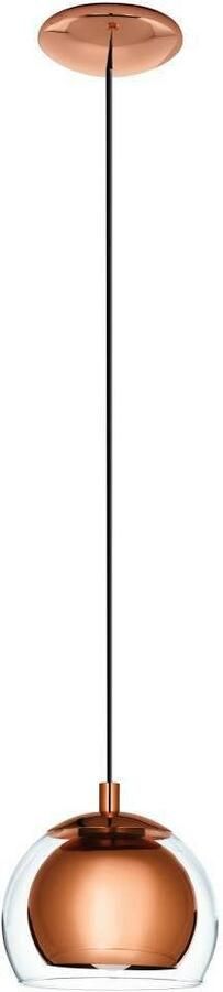 EGLO Hanglamp ROCAMAR Hanglamp eettafellamp voor keuken eetkamer of woonkamer (1 stuk)