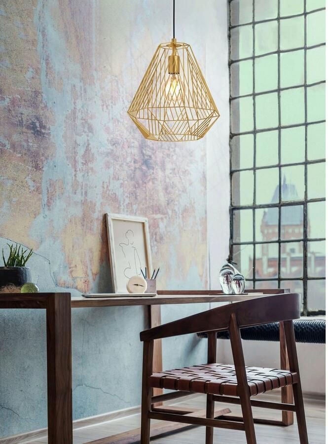 EGLO Hanglamp STYPE Hanglamp eetkamerlamp lamp H110 x Ø33 1X40W excl. (1 stuk)