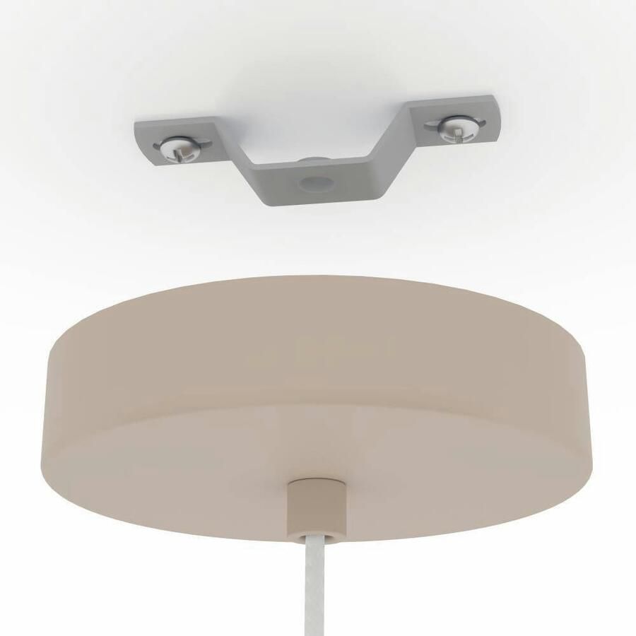 EGLO Hanglamp Terrarosa Hanglamp zandkleurig 1X40W excl. (1 stuk)