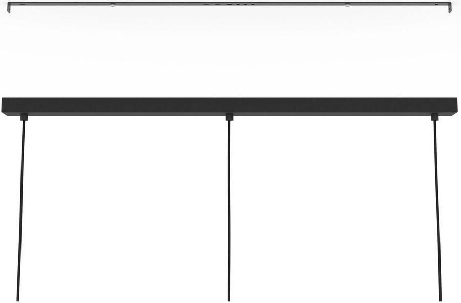 EGLO Hanglamp VENEZUELA hanglamp eettafellamp metaal zwart goud E27 Eettafellamp hanglamp draadscherm 1lamps 110x93 5x23 5xcm (1 stuk) - Foto 4