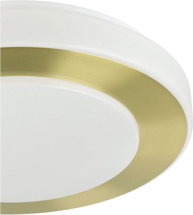 EGLO Led-plafondlamp Led CARPI Plafondlamp van staal 3 6W Warmwit (1 stuk)