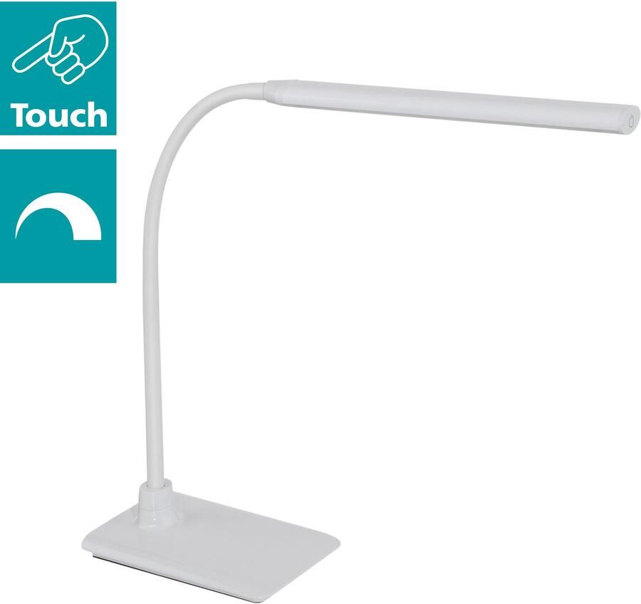 EGLO Laroa Tafellamp inclusief LED Kantelbaar Wit