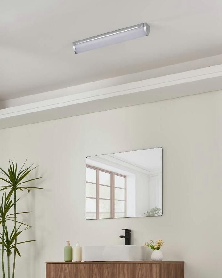 EGLO  Gita 2 Wand Plafondlamp - LED - Lengte 60cm - Chroom - Wit