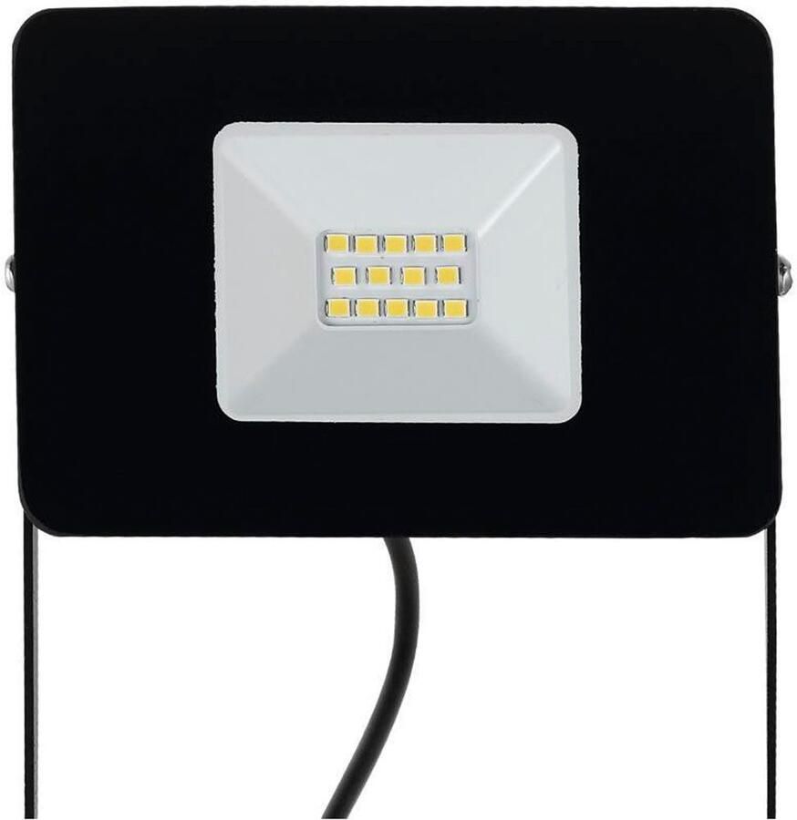 EGLO Ledtuinspot FAEDO 4 buitenstraler zwart incl. grondpen IP65 buitenverlichting Buitenlamp schijnwerper tuin terras alu verstelbaar 31x11 5x3 5cm (1 stuk)