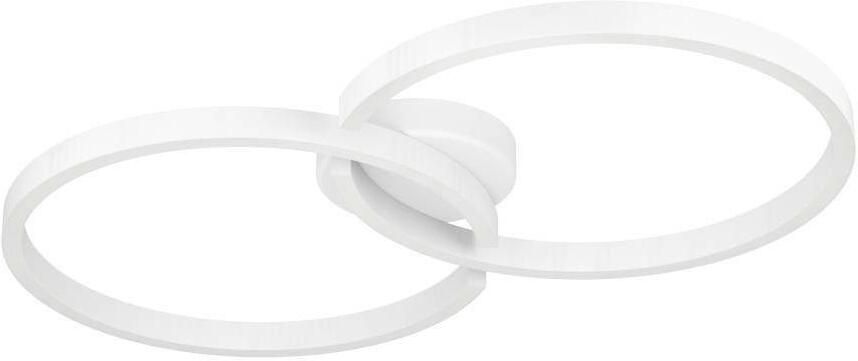 EGLO Plafondlamp AMANDOLO dimbare plafondlamp afstandsbediening metaal rgb-achtergrondverlichting (1 stuk) - Foto 4