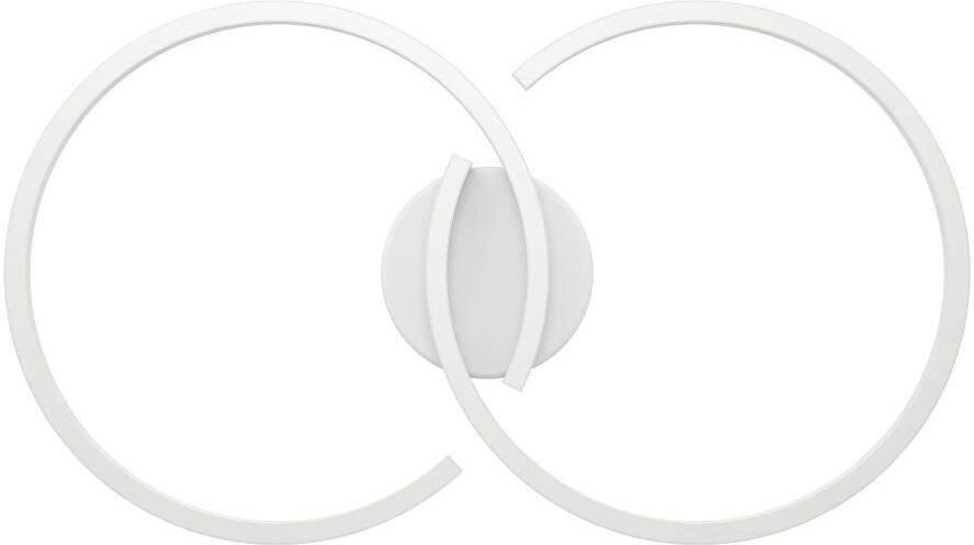 EGLO Plafondlamp AMANDOLO dimbare plafondlamp afstandsbediening metaal rgb-achtergrondverlichting (1 stuk) - Foto 3