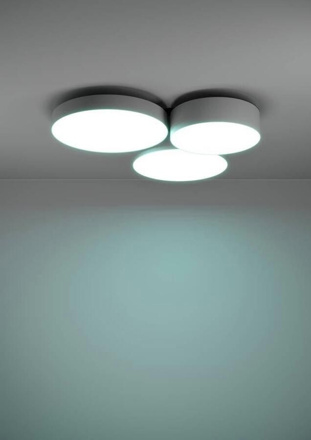 EGLO Plafondlamp BARBANO-Z App en spraakbesturing Alexa 60 5 x 56 5 x 9 cm excl. afstandsbediening (1 stuk) - Foto 9