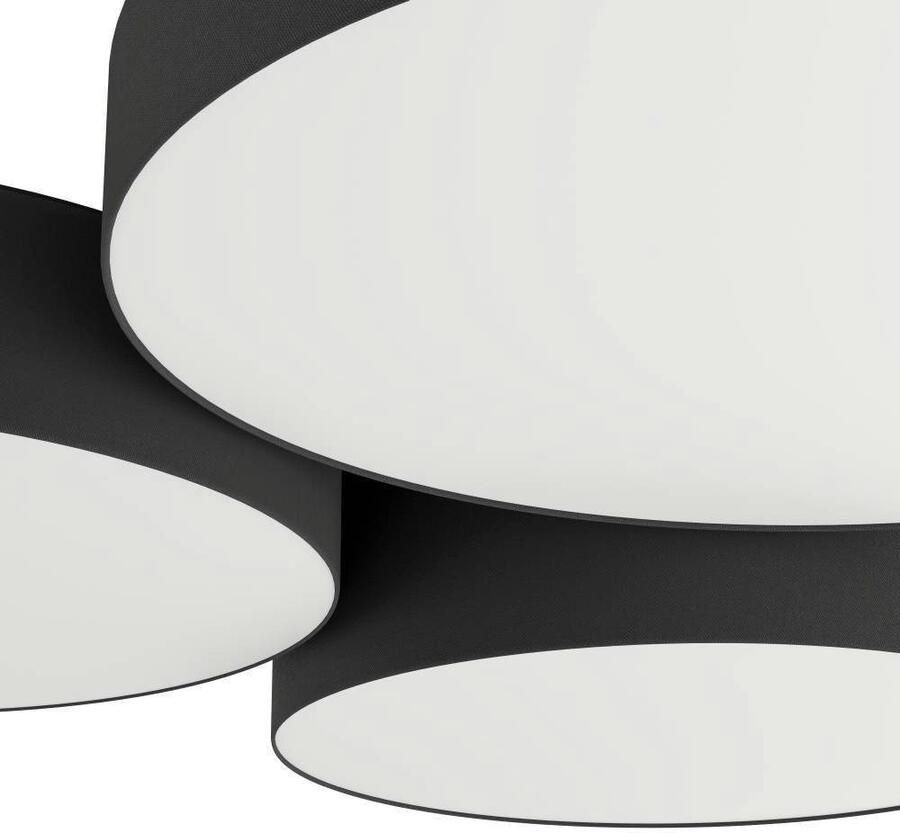 EGLO Plafondlamp BARBANO-Z App en spraakbesturing Alexa 60 5 x 56 5 x 9 cm excl. afstandsbediening (1 stuk) - Foto 8