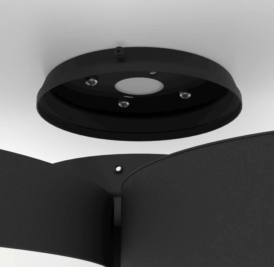 EGLO Plafondlamp BARBANO-Z App en spraakbesturing Alexa 60 5 x 56 5 x 9 cm excl. afstandsbediening (1 stuk) - Foto 3