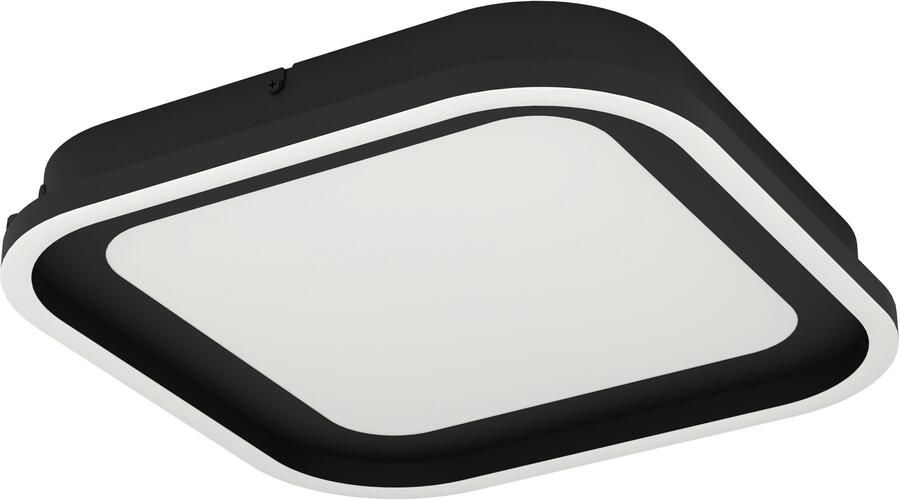 EGLO Plafondlamp CALAGRANO Plafondlamp in zwart van staal CCT kleurtemperatuurwisseling (1 stuk)
