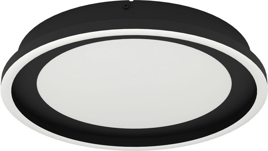 EGLO Plafondlamp CALAGRANO Plafondlamp in zwart van staal CCT kleurtemperatuurwisseling (1 stuk)