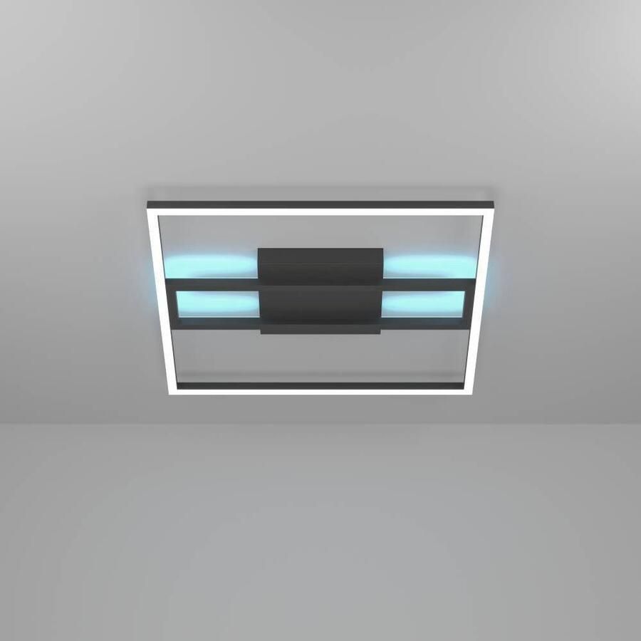 EGLO Connect .z Calagrano-Z Plafondlamp 45 cm Zwart Wit Instelbaar RGB & wit licht Dimbaar Zigbee - Foto 2