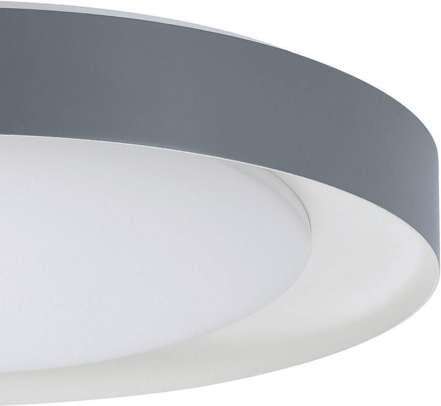 EGLO Plafondlamp LAURITO Plafondlamp in wit van staal 24W warmwit koudwit (1 stuk)