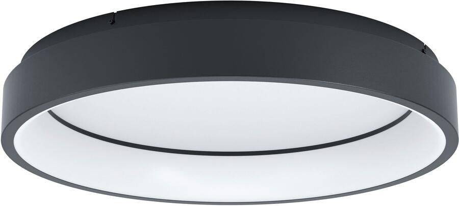 EGLO Plafondlamp MARGHERA-Z plafondlamp zwart ZigBee 3.0 disco-modus lamp Timer App spraakbesturing Alexa ‎‎‎‎60x60x110cm excl. afstandsbediening (1 stuk) - Foto 6